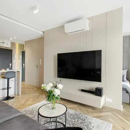 Sky Home- Angel Apartament -Neopolis, Centrum, Parking, Klimatyzacja, Dostep Na Kod Łódź Esterno foto